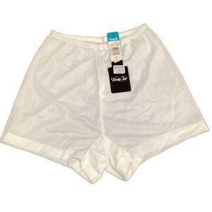NWT Vintage Vanity Fair Lingerie Pantaloons Knickers Slip Panties Sz 5 white USA